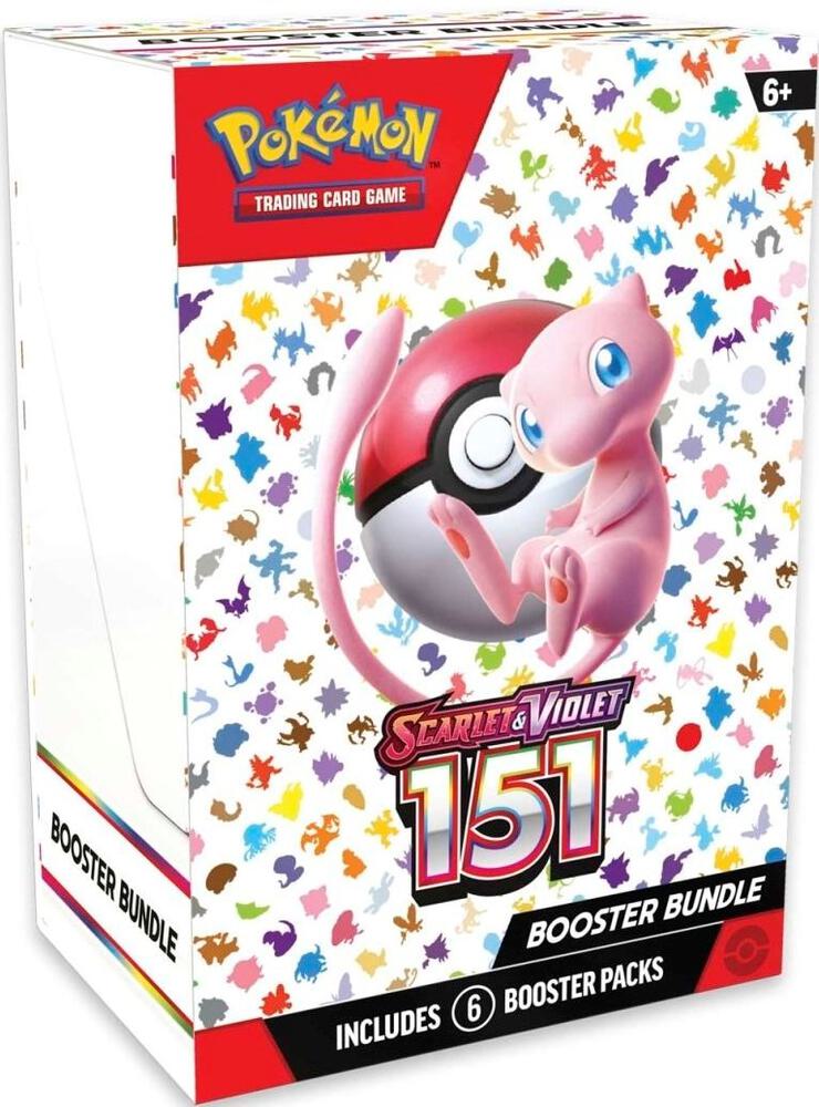 151 Booster Bundle - SV: Scarlet & Violet 151 (MEW) - Razorray3 Cards & Collectibles