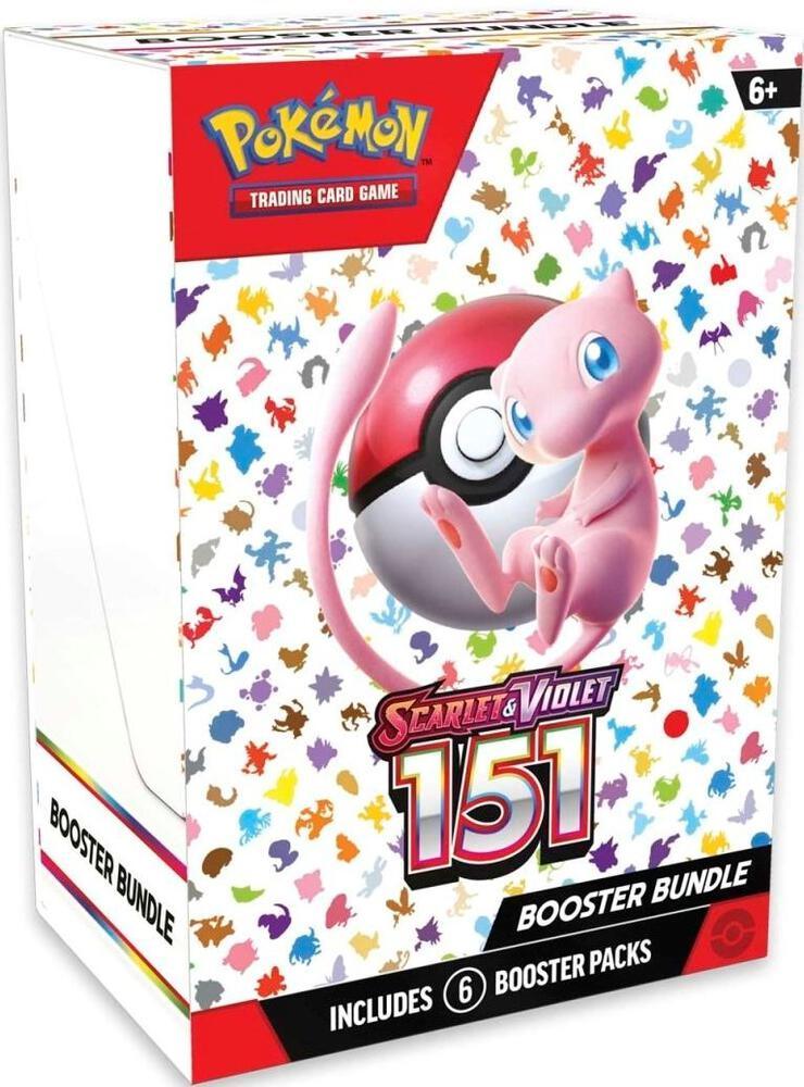 151 Booster Bundle - SV: Scarlet & Violet 151 (MEW) - Razorray3 Cards & Collectibles