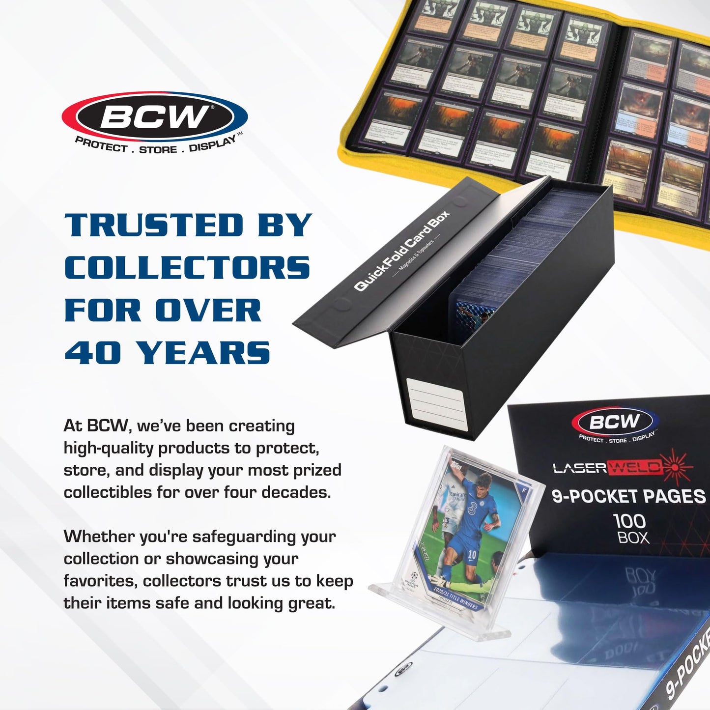 BCW Card House Storage Unit with 12 x 800ct Boxes | Holds Up to 9600 Cards | Organizer for Sports Cards, Pokémon, Magic: The Gathering & More