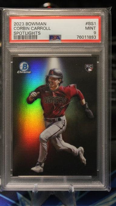 2023 Bowman Spotlights #BS1 Corbin Carroll PSA 9 Mint