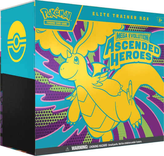 Pokémon Ascended Heroes Elite Trainer Box - ME: Ascended Heroes