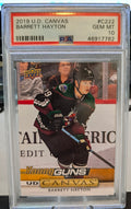 2019 Upper Deck #C222 Barrett Hayton UD Canvas Young Guns - PSA 10 Gem Mint Rookie