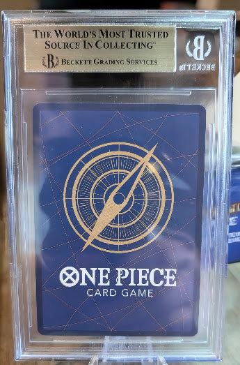 2025 ONE PIECE OP11-A FIST OF DIVINE SPEED ALTERNATE ART #080 GEAR TWO - BGS 9.5