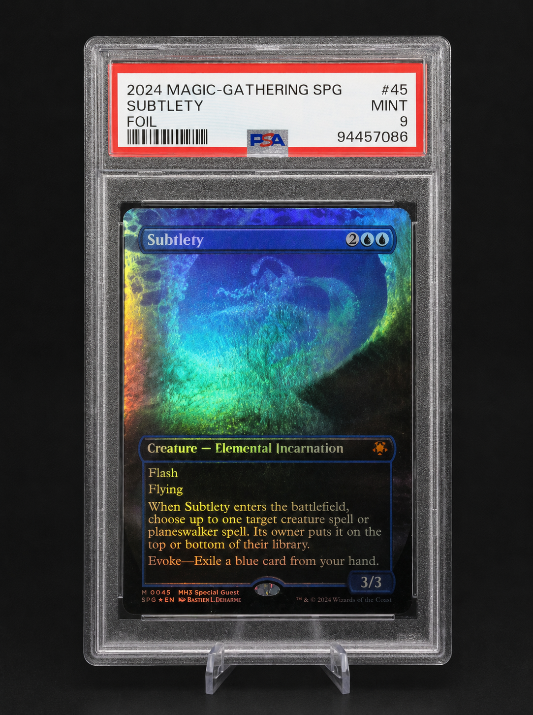 MTG Special Guests (SPG) - Subtlety (Borderless) FOIL (PSA 9)