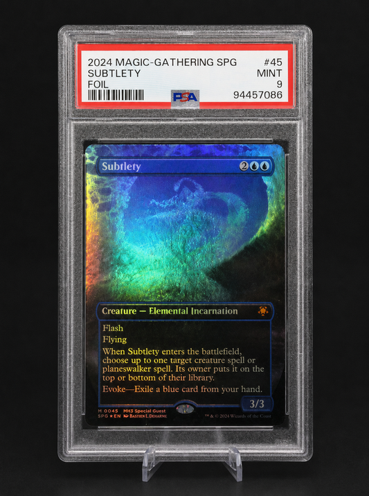 MTG Special Guests (SPG) - Subtlety (Borderless) FOIL (PSA 9)