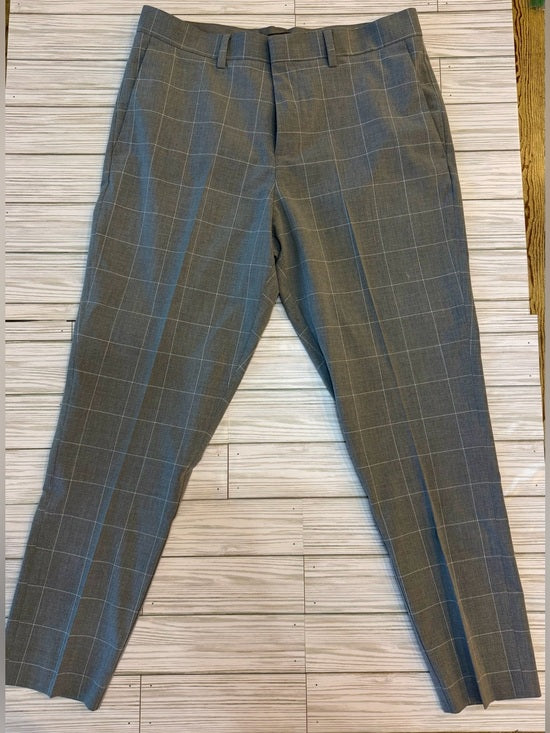 H&M Women's Slim Fit Gray Dress Pants 31