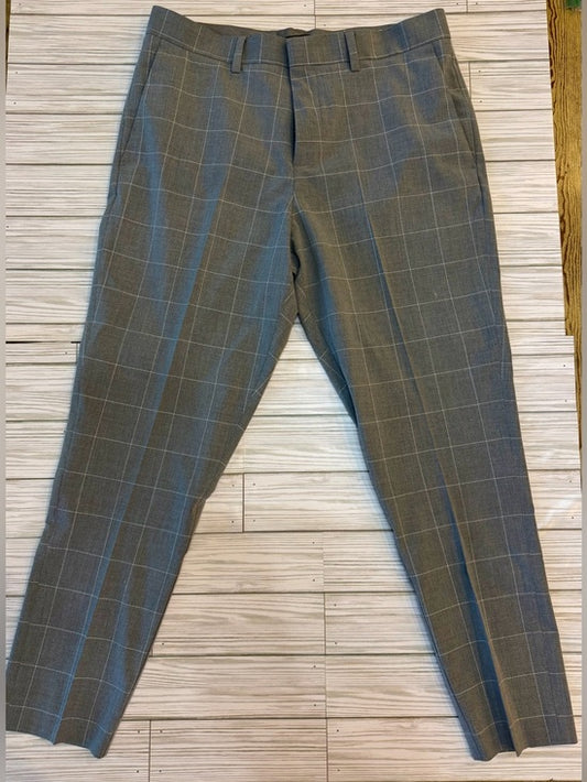 H&M Women's Slim Fit Gray Dress Pants 31