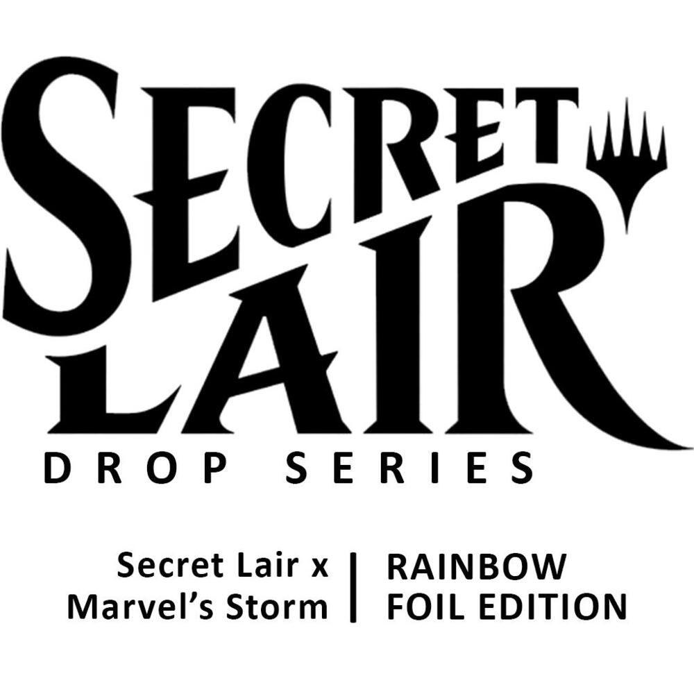 Secret Lair Drop: Secret Lair x Marvel's Storm - Rainbow Foil Edition